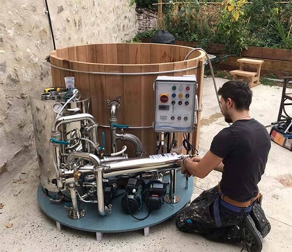 Installation bain nordique Installation bain nordique